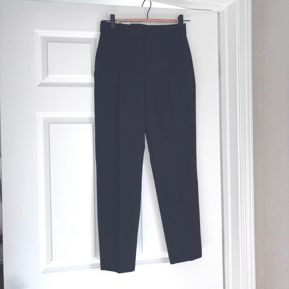NWT H & M Women's Slacks Regular Elastic Waist for More Comfort Ankle Length S 4